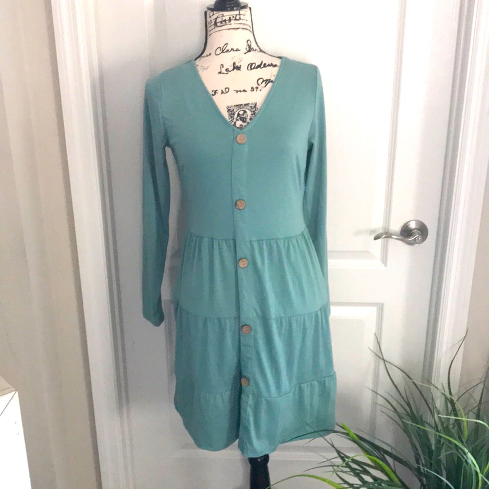 Tiered dress.